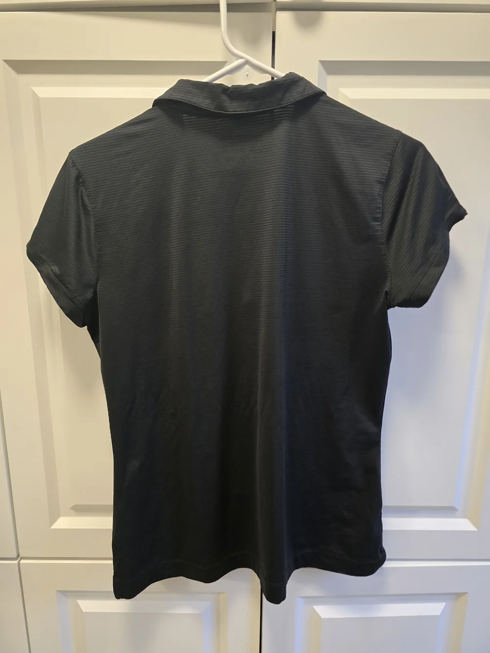 Nike Golf Women's Black Tour Performance Dri-Fit Short Sleeve Polo Shirt Medium